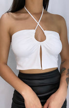 Load image into Gallery viewer, FIFI CROP TOP (WHITE)
